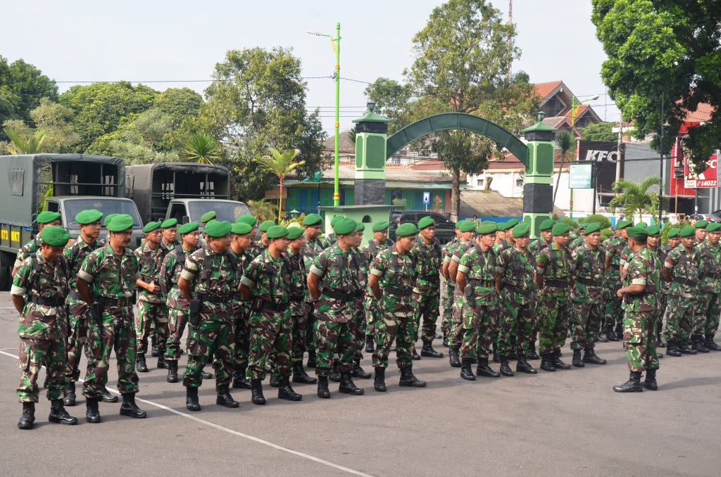 Korem 073/Mkt Apel Siaga Pam Natal dan Tahun Baru